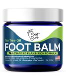 Tea Tree Oil Foot Balm - Moisturizing Antifungal Athletes Foot Care For Dry Cracked Feet Cream - Heel  Callus Removal Toenail Fungus Treatment Ringworm Itchiness Relief - Made in USA 2 Ounce (Pack of 1) - Buy Online on SooperMarket.com