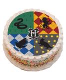 Potter Movie Themed PRECUT Cake Topper 8 Inch Round Edible Icing Sheet Birthday Decoration - Buy Online on SooperMarket.com
