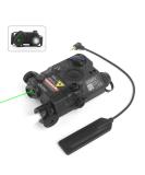 NOBUHIRO Airsoft PEQ 15 Laser Sights - IR Laser, Green Laser, White LED Flashlight - Tactical Pressure Switch - Black - Buy Online on SooperMarket.com