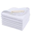 SINLAND Microfiber Facial Cloths Fast Drying Washcloth Absorbent Face Wash Cloth Soft Makeup Remover Cloths 12inch x 12inch Pack of 6 White - Buy Online on SooperMarket.com