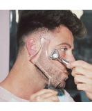 Men's Beard Shaping Tool for Perfect Line Up & Styling - Works with Any Beard Razor or Trimmers - Clear - Buy Online on SooperMarket.com