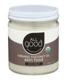All Good Organic Coconut Oil Skin Food - Natural Moisturizing Skin Care - Non GMO - Vegan - 7.5 Fl Oz - Buy Online on SooperMarket.com