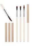 JASSINS Nail Clean Up Brushes - 3PCS Professional Gel Nail Polish Remover Tools for DIY Manicure & Cuticle Cleanup - Buy Online on SooperMarket.com