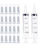 20Pcs Refillable 10ml Mini Clear Lip Gloss Containers for DIY Balm with Syringe - Buy Online on SooperMarket.com