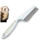 SunGrow Ferret & Cat Grooming Comb for Dogs, Kitty, 7.4 Inches, White Color Brush - Buy Online on SooperMarket.com