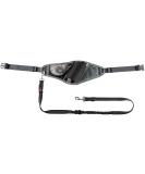 HUNTER Jasper Anti-Jerk Dog Leash & Jogging Belt - Shock Absorber Reflective One-Size Black/Grey - Perfect for International Shipping - Buy Online on SooperMarket.com