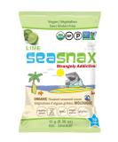 SeaSnax Organic Roasted Seaweed Snack Lime 0.36 oz (Pack of 12) - Healthy & Delicious - Buy Online on SooperMarket.com