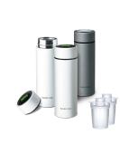 Nuby RapidCool Portable Baby Bottle Making Kit - Prepare A Perfect Formula Feed in 2 Minutes | Includes: 2 Rapid Cool's with 2 Digital Thermometer Lids 2 Powder Dispensers & Flask Two RapidCools & Thermal Flask - Buy Online on SooperMarket.com