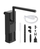 Flintronic aquarium filter 4W aquarium pump aquarium internal filter adjustable aquarium internal filter with small brush 300l/h water pump flow aquarium filter with water pump for 60l aquarium - Buy Online on SooperMarket.com