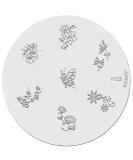 Buy Konad Schablon M53 - Premium Nail Art Stencils for Stunning Designs | International Shipping Available - Buy Online on SooperMarket.com