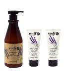 CODi Lavender Lotion - Lavender Body and Hand Lotion for Women and Men - Lavender Body Lotion with True English Lavender Scent - Less Greasy and Quick Absorbent - 1 750ml Bottle and 2 100ml Tubes - Buy Online on SooperMarket.com