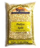 Rani Daliya Split (Roasted Chickpeas Dalia) 14oz | All Natural & Vegan | Indian Origin - Buy Online on SooperMarket.com