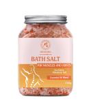 Joint & Muscle Bath Sea Salts 46 Oz (1300g) - w/Essential Oils Lavender & Sage & Rosemary - Natural Bath Sea Salts - Detoxifies - Good for Bath - Relaxation - Body Care - Buy Online on SooperMarket.com
