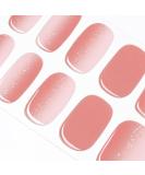 DANNI & TONI 28 Strawberry Daiquiri Gel Nail Stickers - Salon-Quality Semi Cured Manicure Set - Buy Online on SooperMarket.com