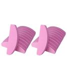 20 PCs Pink Nail Buffers | Double Sided 100/180 Grit Buffer Blocks | Portable Washable Sanding File Arc Shape - Buy Online on SooperMarket.com