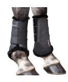 Shires Arma Fur Lined Brushing Boots - Black Full Black - Buy Online on SooperMarket.com