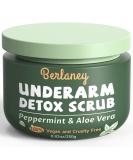 Body Scrub and Armpit Detox Scrub 8.8 oz with Peppermint  Aloe Vera and Walnut Shell Powder  Underarm Scrub Helps on Removing Odor  Deep Cleanse & Exfoliating  for Legs  Knee  Feet  Hands Whole Body - Buy Online on SooperMarket.com