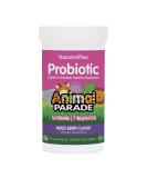 Natures Plus Animal Parade Probiotic for Kids - Mixed Berry Chewables | 30 Vegan Gluten-Free Servings | Supports Gut Health & Immune Function - Buy Online on SooperMarket.com