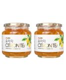 CNMART Traditional Korean Citron Tea 580g - Korean Flavour Jar by K-EATs (Pack of 2) - Buy Online on SooperMarket.com