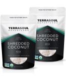 Terrasoul Superfoods Organic Coconut Flakes 2 Lbs (2 Pack) - Medium Flakes  Unsweetened  Perfect for Baking 16 Ounce (Pack of 2) - Buy Online on SooperMarket.com