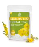 Mullein Leaf Tea - Respiratory and Lung Cleanse Herbal Tea | 40 Tea Bags, Caffeine-Free - Buy Online on SooperMarket.com