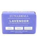 Sunaroma Soap Bar Lavender With Shea + Vitamin-E Oil 8 Ounce (3 Pack) - Buy Online on SooperMarket.com
