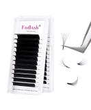 Fadlash Easy Fan Lashes D Curl 0.05 9-17mm Mixed Length Russian Lashes - Natural Look Self Fanning Eye Lashes - Automatic Blooming Eyelash Extensions - Buy Online on SooperMarket.com