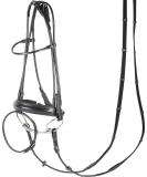 Harry's Horse Luxe Hoofdstel - Rounded Black Bridle Size Full | Premium Equestrian Gear for International Shipping - Buy Online on SooperMarket.com