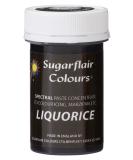 Sugarflair Liquorice Black Spectral Food Colouring Paste Highly Concentrated for Use with Sugar Pastes Buttercream Royal Icing or Cake Mix Vibrant Colour Dye - 25g - Buy Online on SooperMarket.com