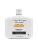 Neutrogena Scalp Therapy Anti-Dandruff Shampoo Extra Strength, with 3% salicylic acid, Fragrance Free, 12 fl oz - Buy Online on SooperMarket.com