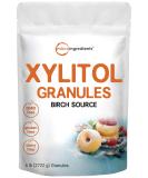 Pure Birch Xylitol Sweetener (Xylitol Sugar Crystal Powder), 6 Pounds (96 Ounce & 680 Serving), Natural Sweetener, 1:1 Brown Sugar Substitute and Low Calorie, Best for Baking and Cooking, No After Taste, Keto Friendly and  - Buy Online on SooperMarket.com