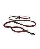 Ezydog Jogging Leash for Small & Medium Dogs - Reflective Elastic Bungee Road Runner Lite 210cm Chocolate - Ideal for Jogging & Walking - Buy Online on SooperMarket.com
