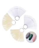200 x Natural Clear False Nail Art Tips Display Swatch Sticks for Practice and Polish Swatching - Buy Online on SooperMarket.com