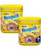 Milkshake Powder Bundle With Nesquik Choco Caramel Flavour Milkshake Mix 500g (2 Pack) - Buy Online on SooperMarket.com