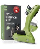 Reavet Unterwollkamm for Short-Haired Dogs & Cats | Medium Breeds | Self-Cleaning Undercoat Comb - Buy Online on SooperMarket.com