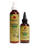Tropic Isle Living Jamaican Black Castor Oil Hair Growth Oil with Daily Leave-In Conditioner Mist - Buy Online on SooperMarket.com