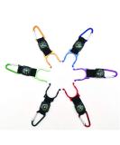 Liwein 12 pieces carabiner hook mini compass portable water bottle drink Buckle hook hook keeper keychain self -bang compass compass keychain for hiking camping hunt travel outside outside - Buy Online on SooperMarket.com