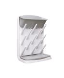Ubbi Vertical Baby Bottle Drying Rack Countertop Drying Rack Baby Accessory Gray - Buy Online on SooperMarket.com