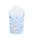 Baby Swaddle Wrap Blanket | Newborn Cotton Swaddling Sleeping Bag 0-3 Months (Ladders Blue) - Buy Online on SooperMarket.com