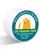 Karaseno Anti Cat Scratch Tape, 3 inches x 30 Yards Cat Training Tape, 100% Transparent Clear Double Sided Cat Scratch Deterrent Tape, Furniture Protector for Couch, Carpet, Doors, Pet & Kid Safe - Buy Online on SooperMarket.com
