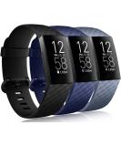 Wepro Waterproof Bands Compatible with Fitbit Charge 4 / Charge 3 / Charge 3 SE for Women Men, 3-Pack, Small, Large Black/Navy Blue/Blue Gray Large 7.1"-8.7" - Buy Online on SooperMarket.com