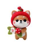 BAGERLA Animal Wool Needle Felting Kit - Beginner Set with Instructions & Tools - Red - Buy Online on SooperMarket.com