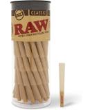 RAW Cones Classic Single Size 70/24 - Mini Preroll for Quick Sesh - 100 Pack - Buy Online on SooperMarket.com