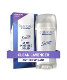 Secret Clinical Strength Antiperspirant/Deodorant Invisible Solid Clean Lavender 2.6 oz (73 g) - Buy Online on SooperMarket.com