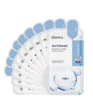MEDIHEAL Best Korean Sheet Mask - Watermide Essential Face Mask 10 Sheets For All Skin Types Korean Best Sheet Mask Hydrating Moisturizing with Water 3x Complex Watermide 10 - Buy Online on SooperMarket.com