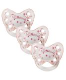 DentiStar Silikon Schnuller 3 Set-Size 3 from 14 months-tooth and jaw-friendly tissue with dental level-BPA-free-Made in Germany-cherry blossom size 3 - Buy Online on SooperMarket.com
