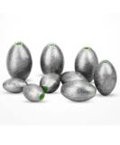 AMYSPORTS Egg Lead Fishing Weights Kit Drop Bass Weights Sinker Tackle Saltwater Casting Fishing Sinkers Set Oval Freshwater Size5 (1/2oz.) 15 pcs - Buy Online on SooperMarket.com