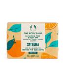 The Body Shop Satsuma Cleansing Face & Body Bar | Vegan Skin Revitalizer | 3.5oz | International Shipping - Buy Online on SooperMarket.com