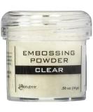 Ranger Embossing Powder .50oz Jar - Clear | High-Quality Crafting Supplies - Buy Online on SooperMarket.com
