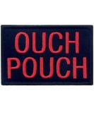 Ouch Pouch Embroidered Patch Tactical Moral Applique Fastener Hook & Loop Emblem, Red & Black - Buy Online on SooperMarket.com